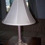thrift store lamp